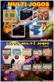 Arcade 5x1 com 10x1 30L Oculta por Senha